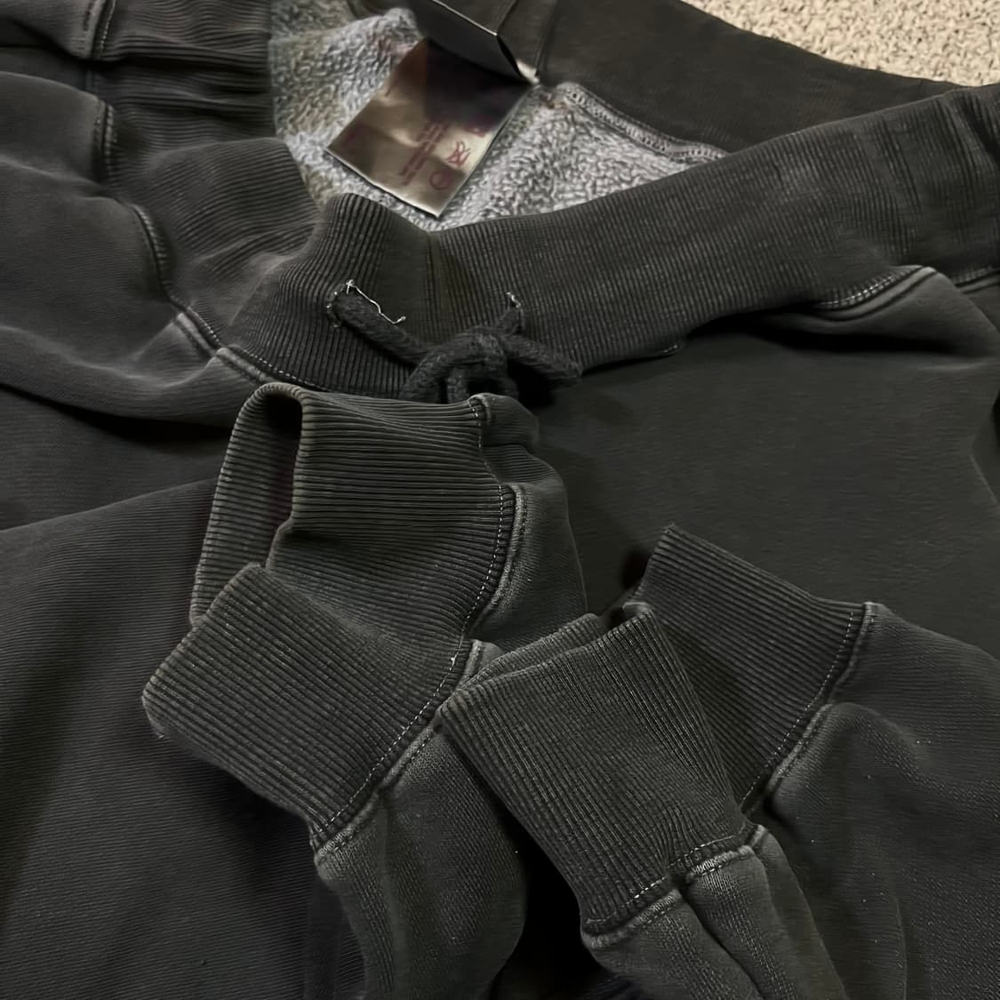 아이앱 스튜디오 블록 피그먼트 스웻 팬츠 상품이미지5