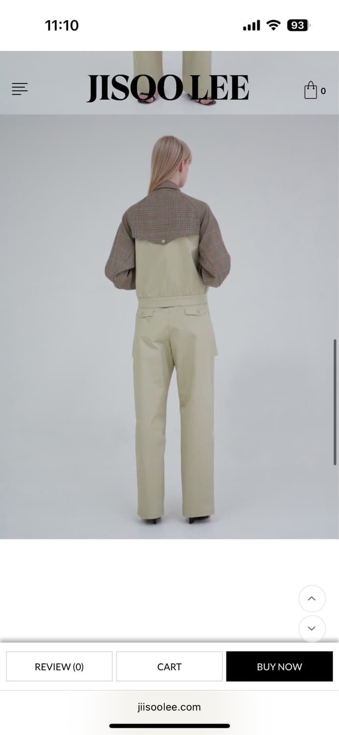 지수리 pleats layered trousers 상품이미지5