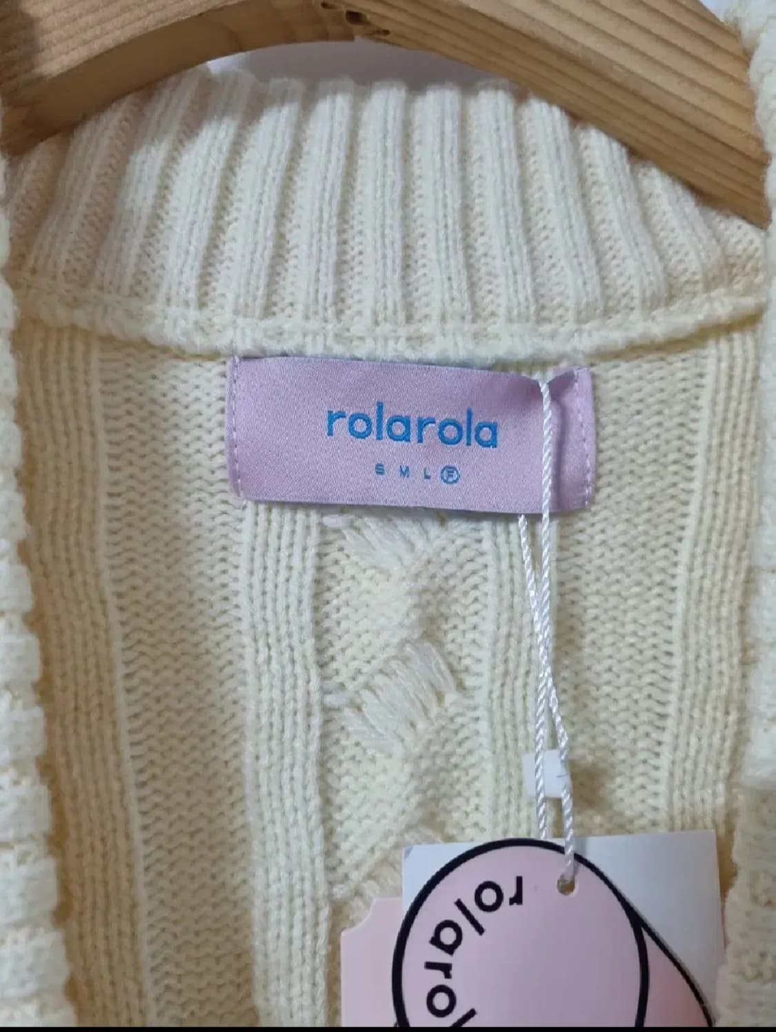 택포 (새상품) 로라로라 니트가디건 free 상품이미지6