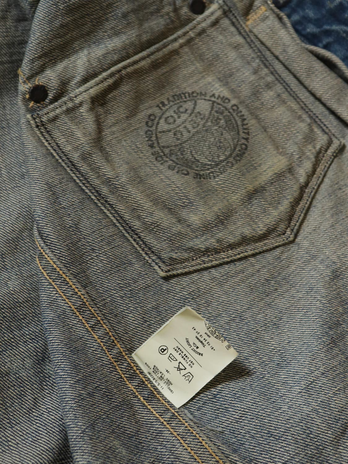 OLD JOE & CO. Indigo Patchwork Denim Jac 상품이미지9