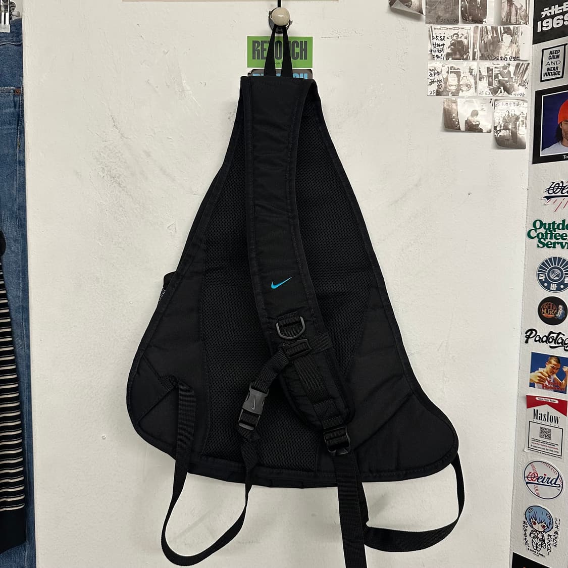 Y2K 나이키 재팬 슬링백 상품이미지9