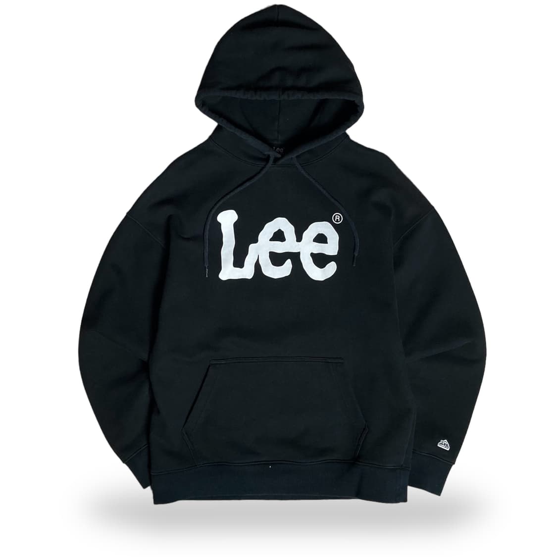 lee 빅로고 블랙 후드티 상품이미지1