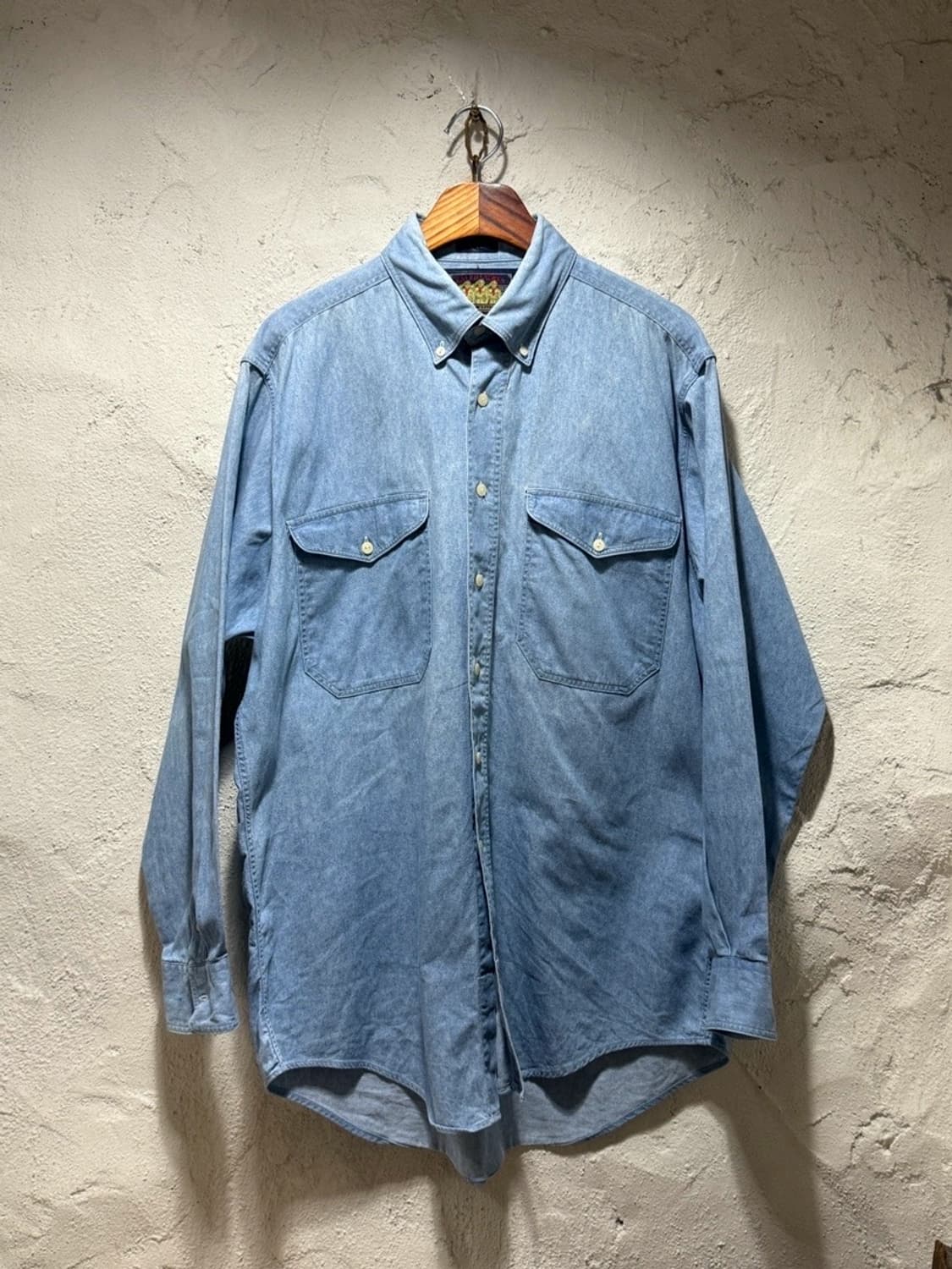 챕스랄프로렌 Chaps Ralph Lauren 보이스카웃 코튼 인디고 셔 상품이미지1