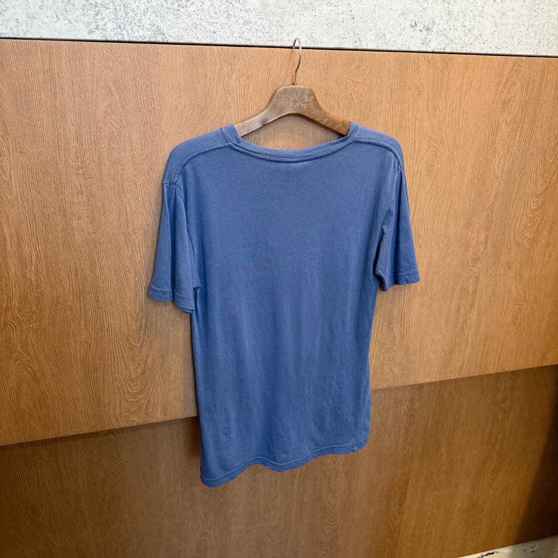 정크 푸드 라운드넥 반팔 티셔츠 DC 코믹스 슈퍼맨 프린팅 디테일 블루 상품이미지2