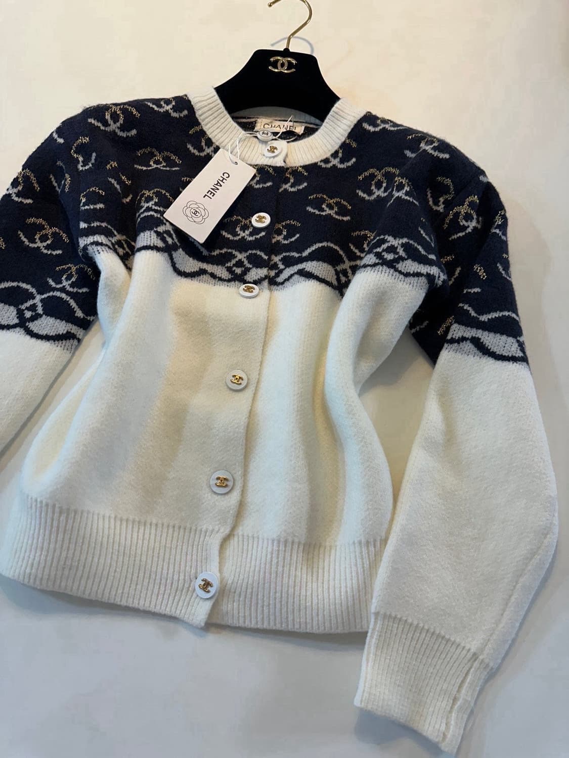 (새상품)샤넬가디건 상품이미지7