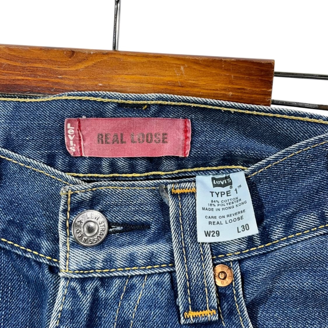 [LEVI'S] 리바이스 타입1 리얼 루즈 데님팬츠 상품이미지5