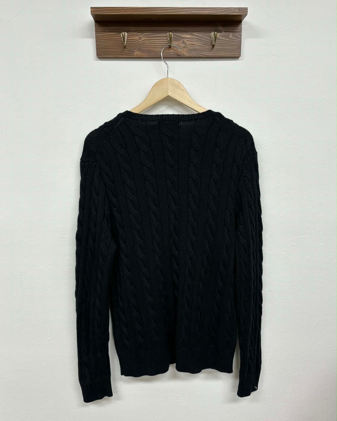 [M] 폴로 랄프로렌 케이블 코튼 니트 스웨터 상품이미지2