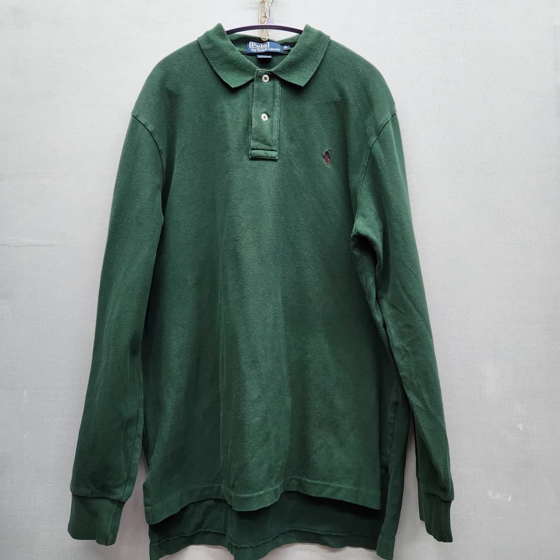 폴로랄프로렌 로고 PK긴팔티 M(L) 상품이미지1