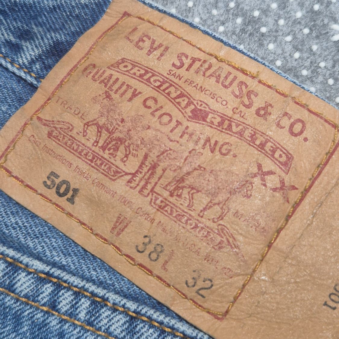 [38]90s US made 리바이스501 -835 상품이미지3