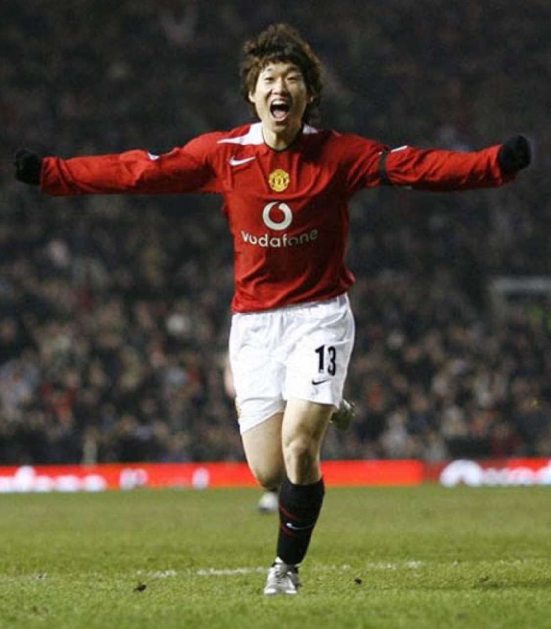 04-06 맨유 데뷔 박지성 긴팔 홈 유니폼 M 상품이미지8