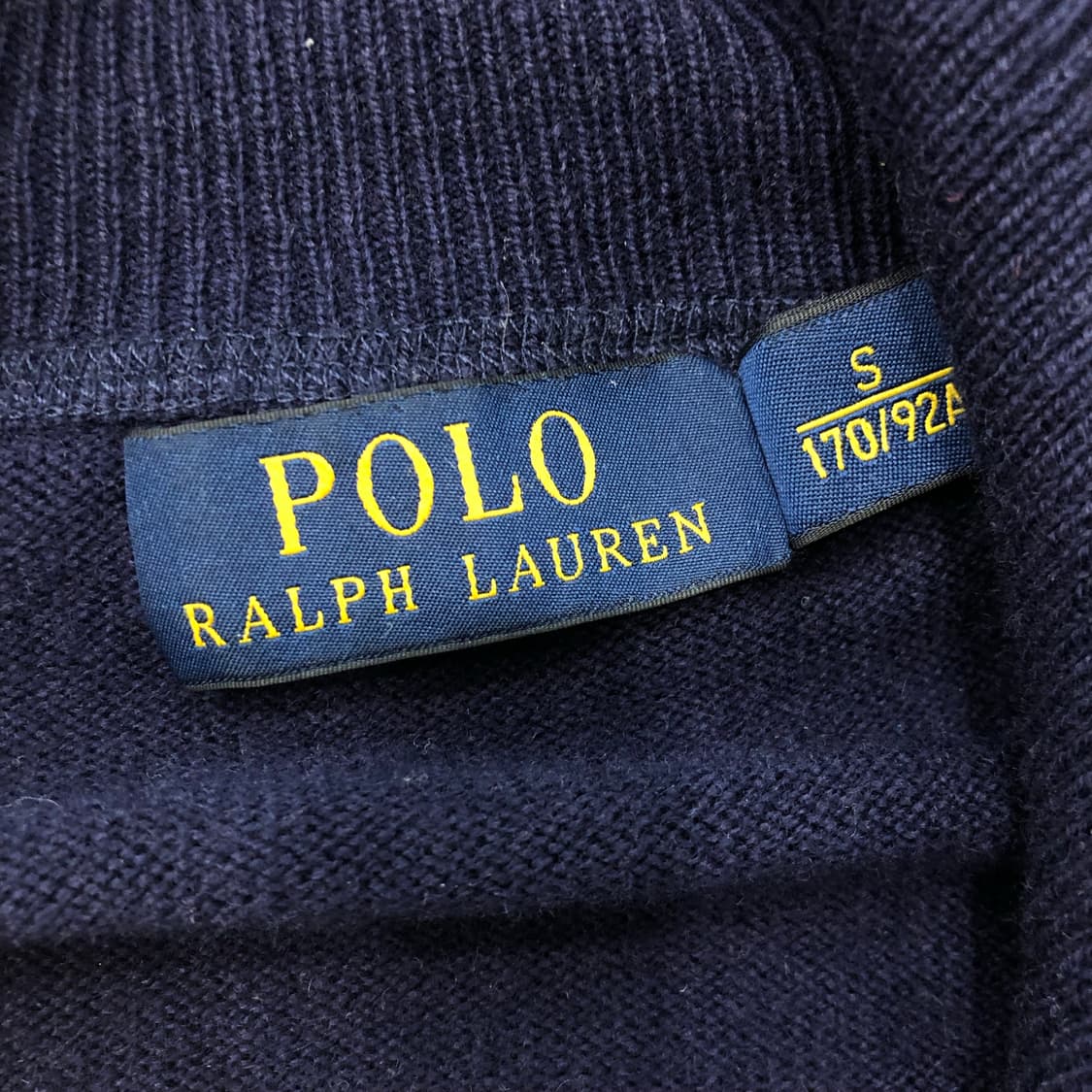 폴로 랄프로렌 투웨이 울 니트 집업 자켓 상품이미지4