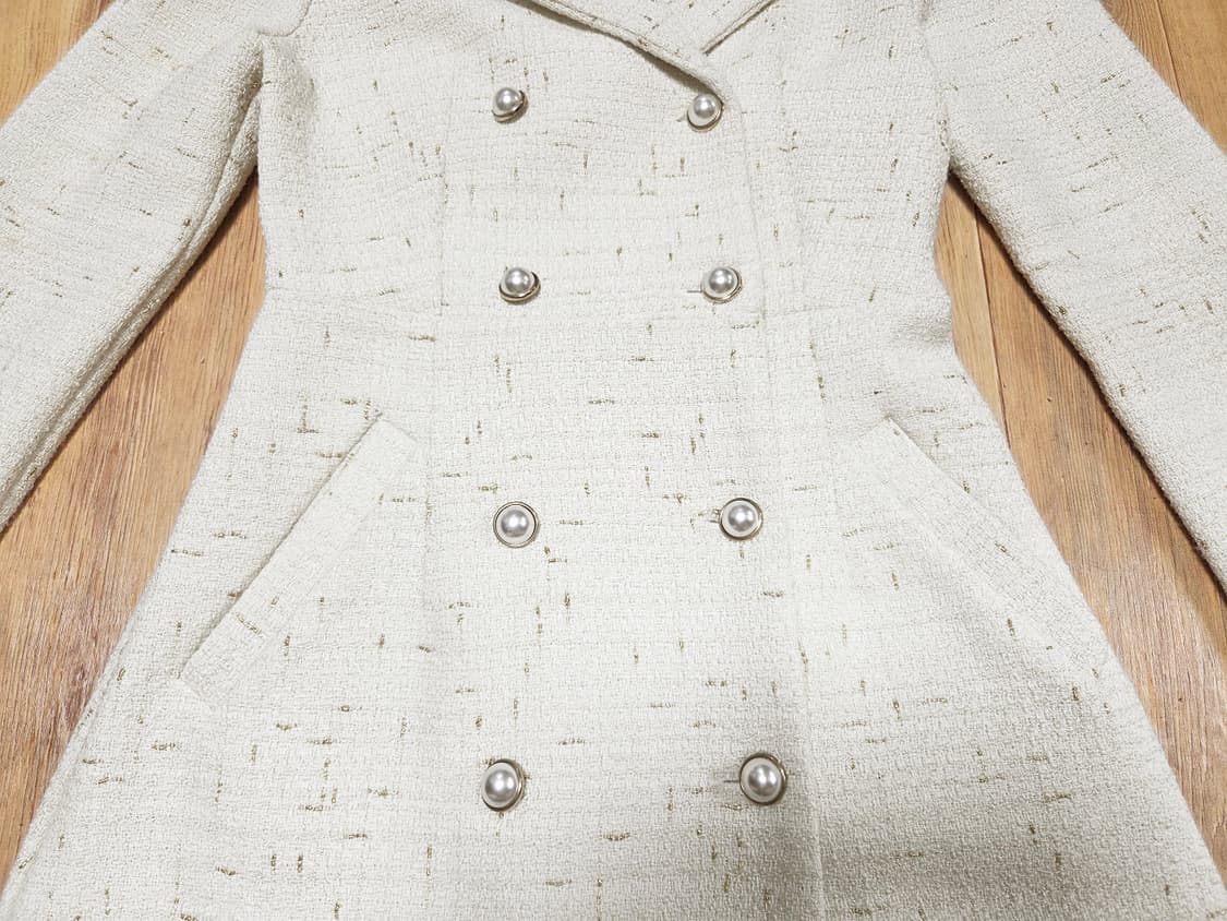 제평 마랑(MARANT) 플레어 트위드자켓코트 55 새상품  상품이미지4