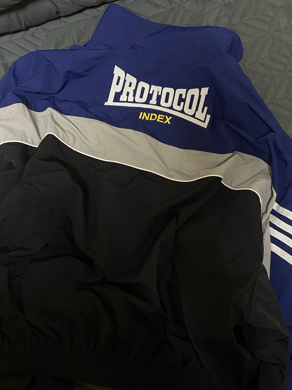 프로토콜 인덱스 sports track jacket - Blue 상품이미지2