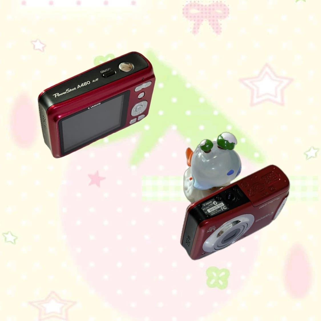 [*희귀!🍅/작례⭕️] 캐논 Powershot A480 빈티지 디카 상품이미지3