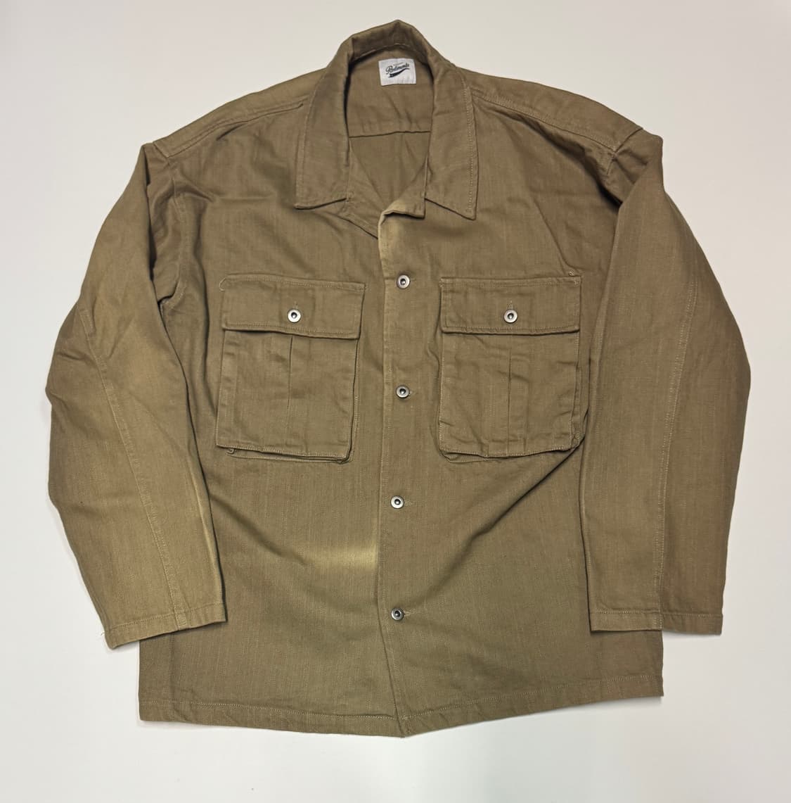 파르티멘토 투 포켓 베이지 트러커 자켓 L 상품이미지1