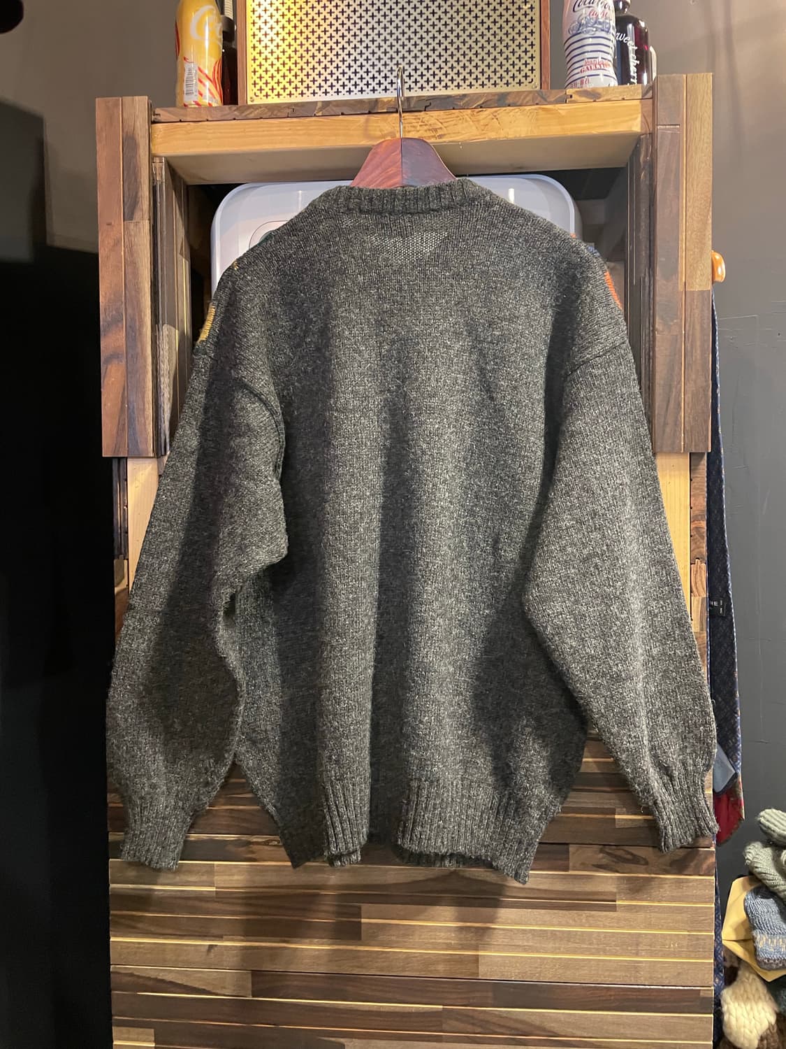 Trussardi argyle knit 상품이미지5