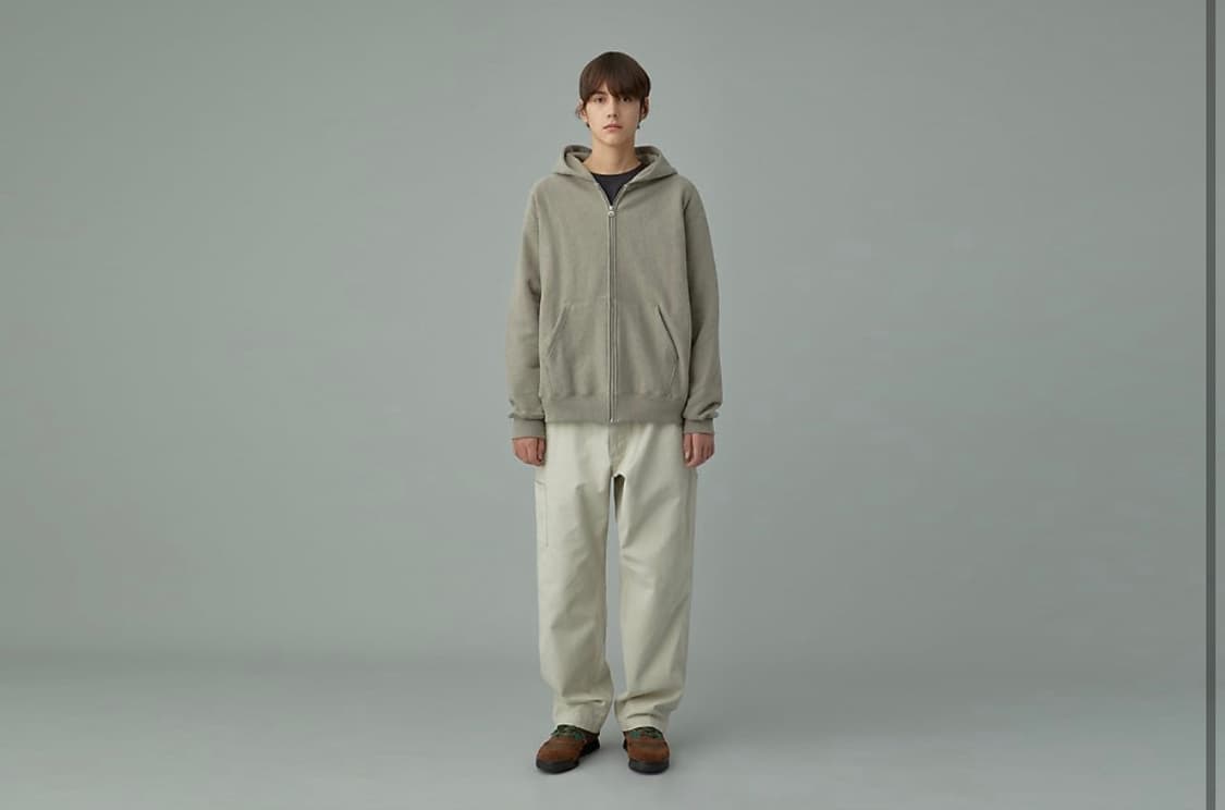 카키스 포켓 후드집업 M 상품이미지2