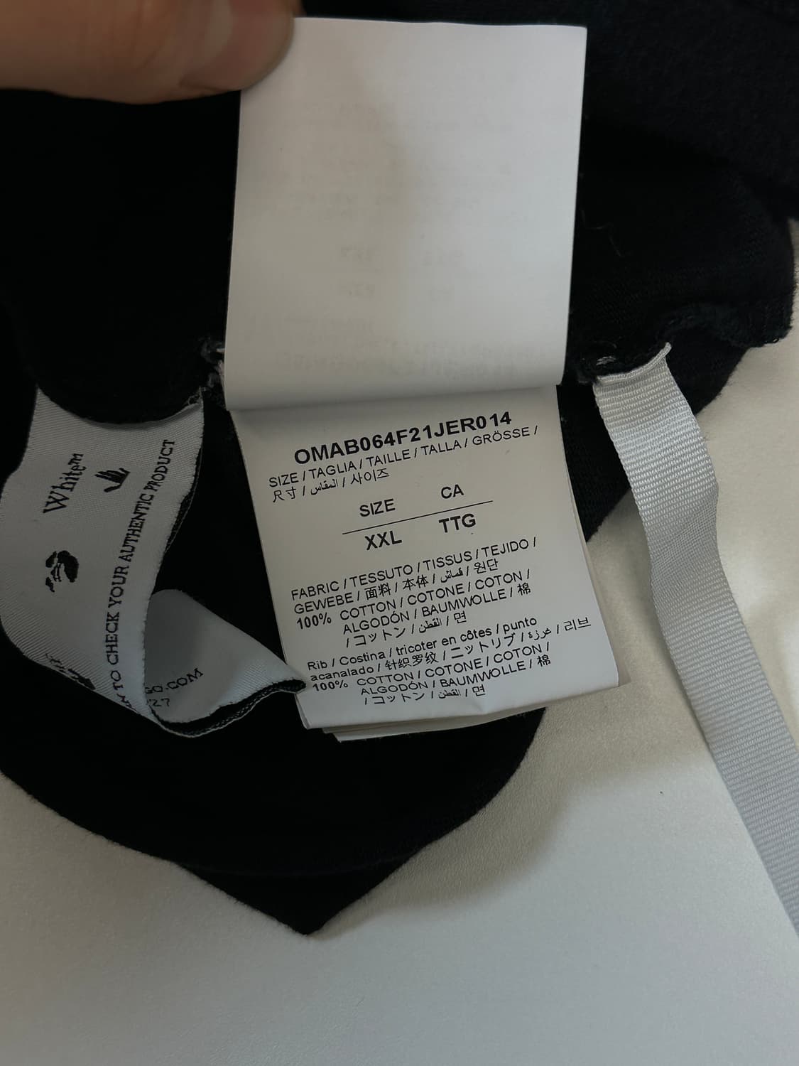 오프화이트 카라바지오 애로우 스케이트 롱슬리브 상품이미지5