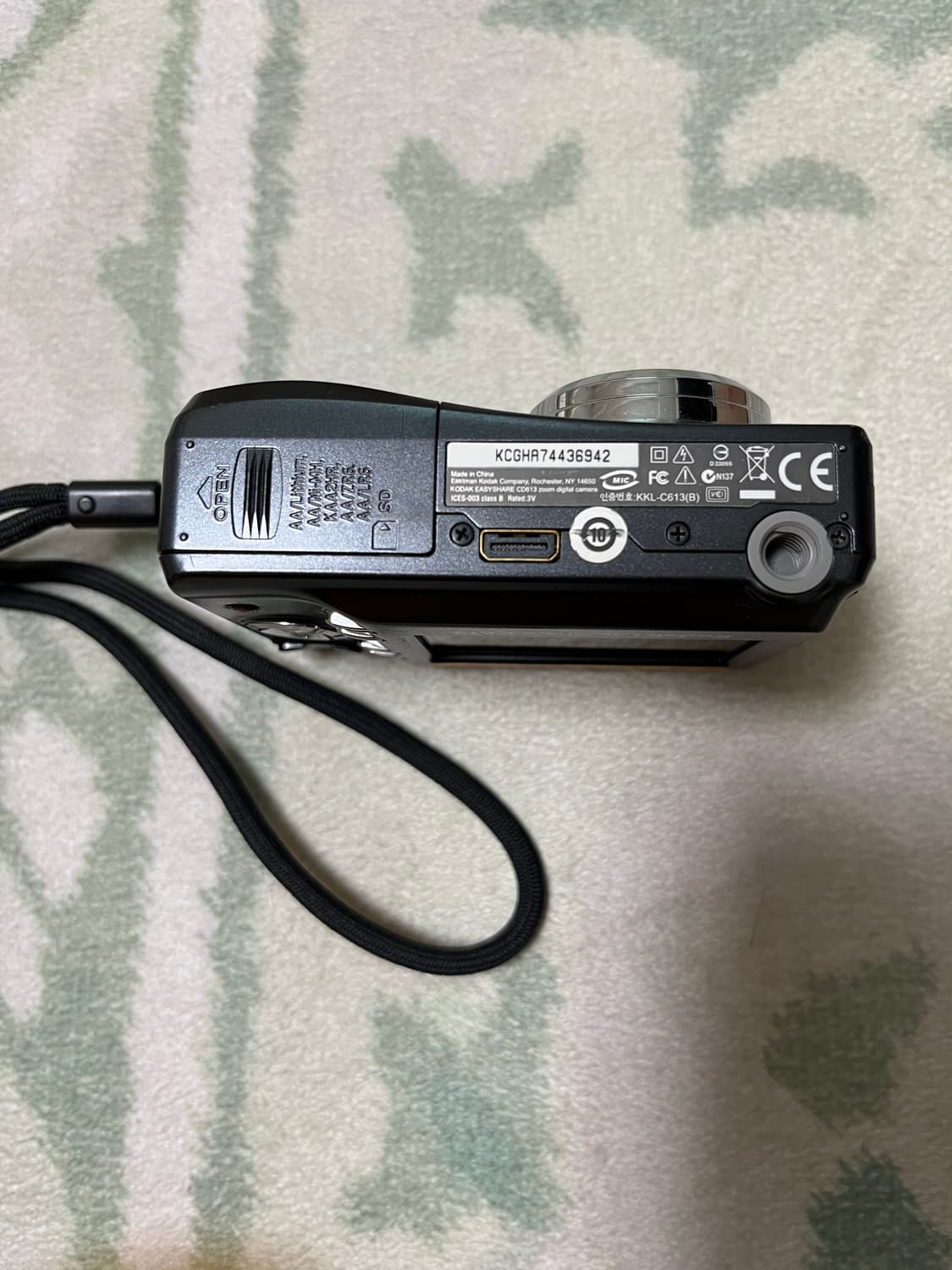 코닥 c613 펄블랙 빈티지 디카 카메라 상품이미지4