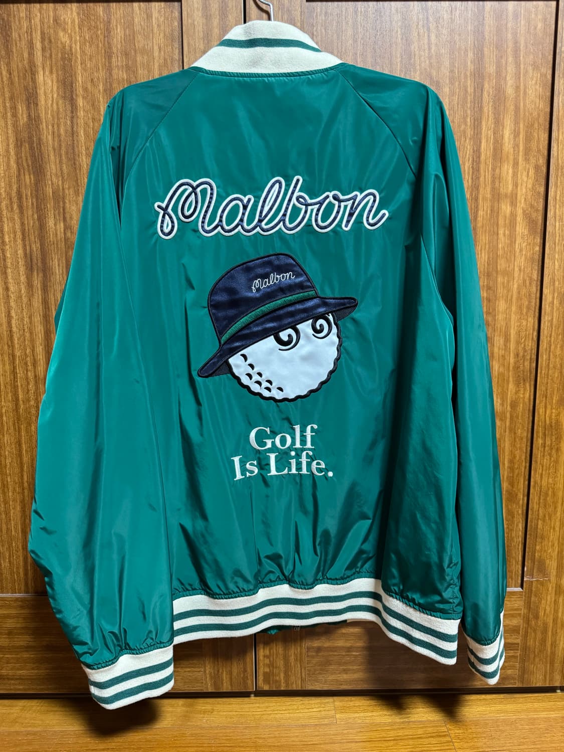 말본 골프 버킷 스타디움 자켓 그린 L 상품이미지2