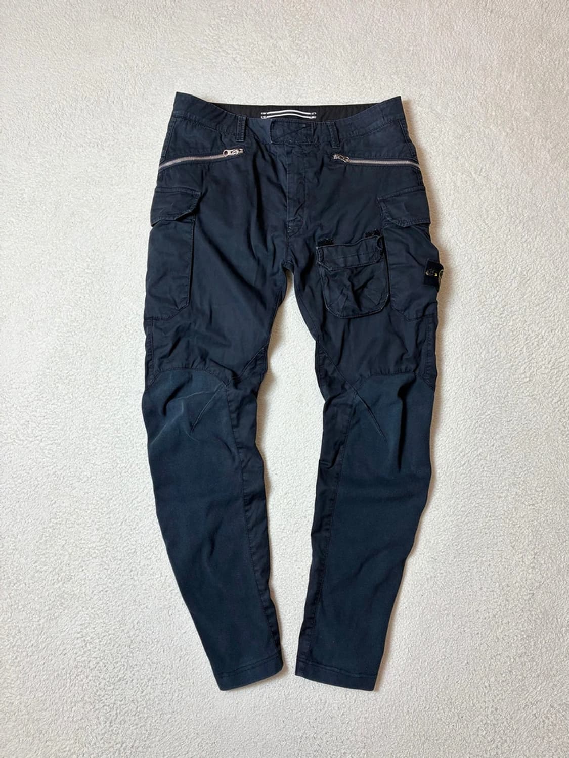 스톤아일랜드 와펜 벨크로 스트레이트 팬츠 PN6702 상품이미지1