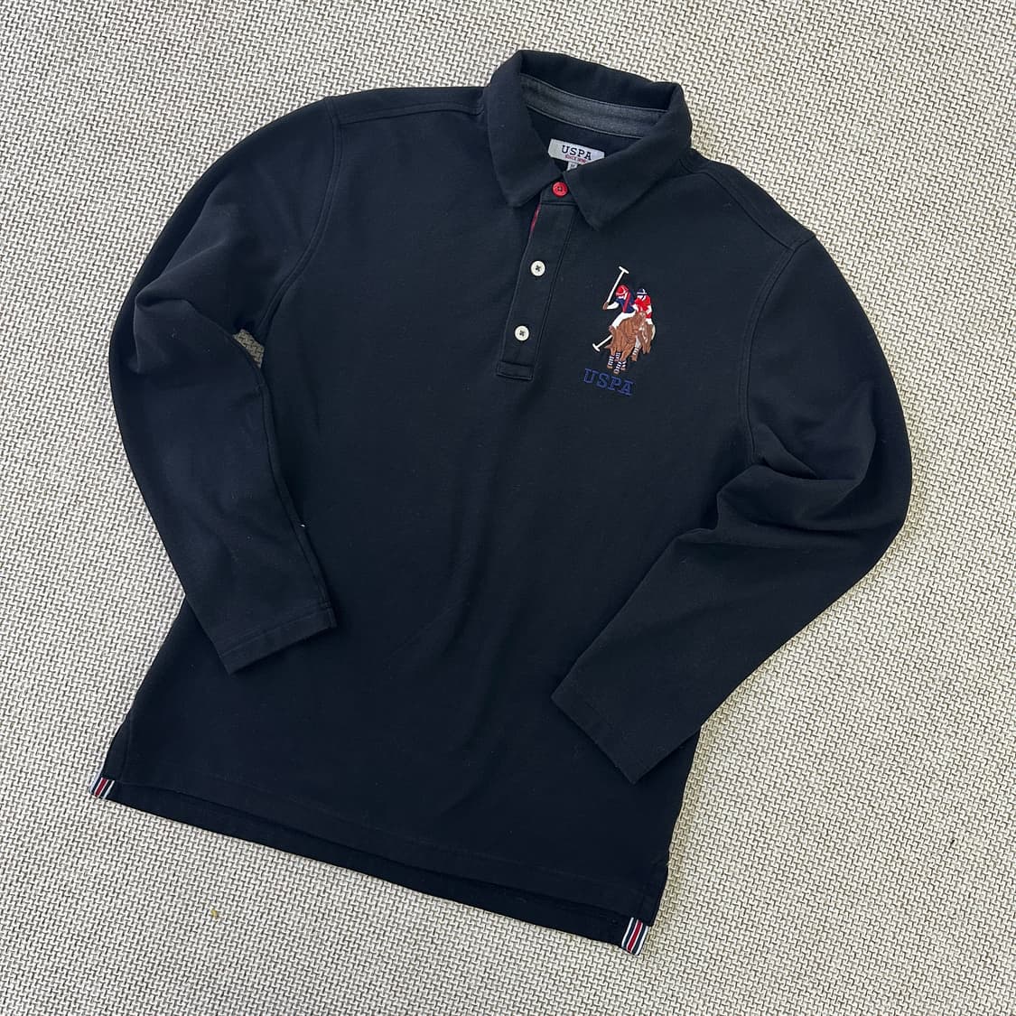 M US폴로 긴팔 카라 티셔츠 0423D 상품이미지1