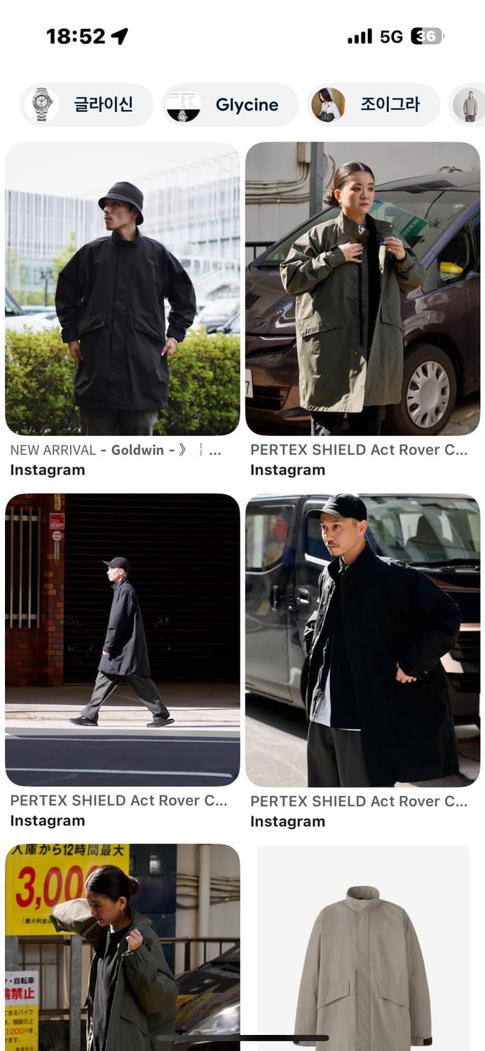 goldwin 골드인 퍼텍스 쉴드 act rober coat 상품이미지6