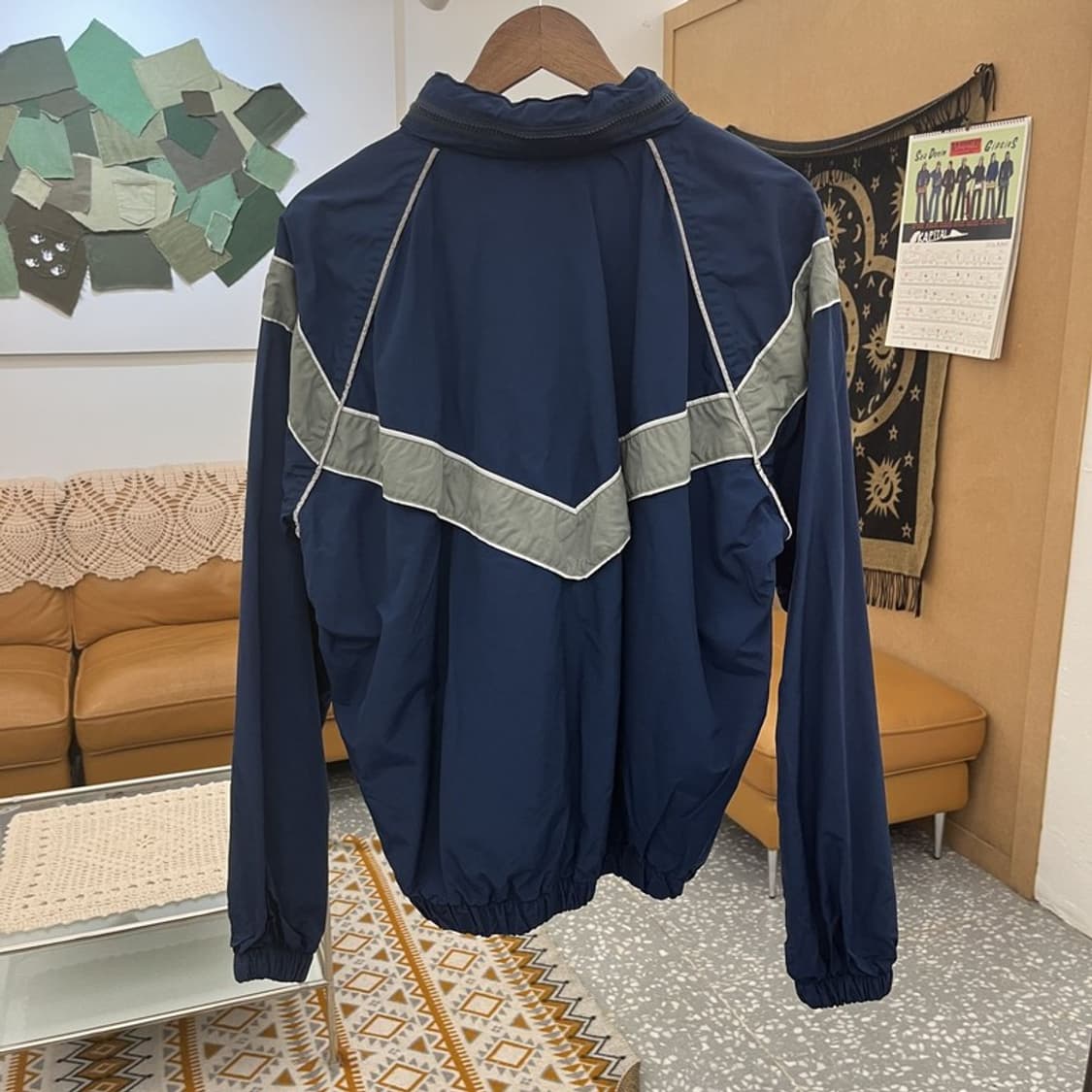 미공군 IPFU 에어포스 레트로 바람막이 자켓 L C10930 상품이미지4