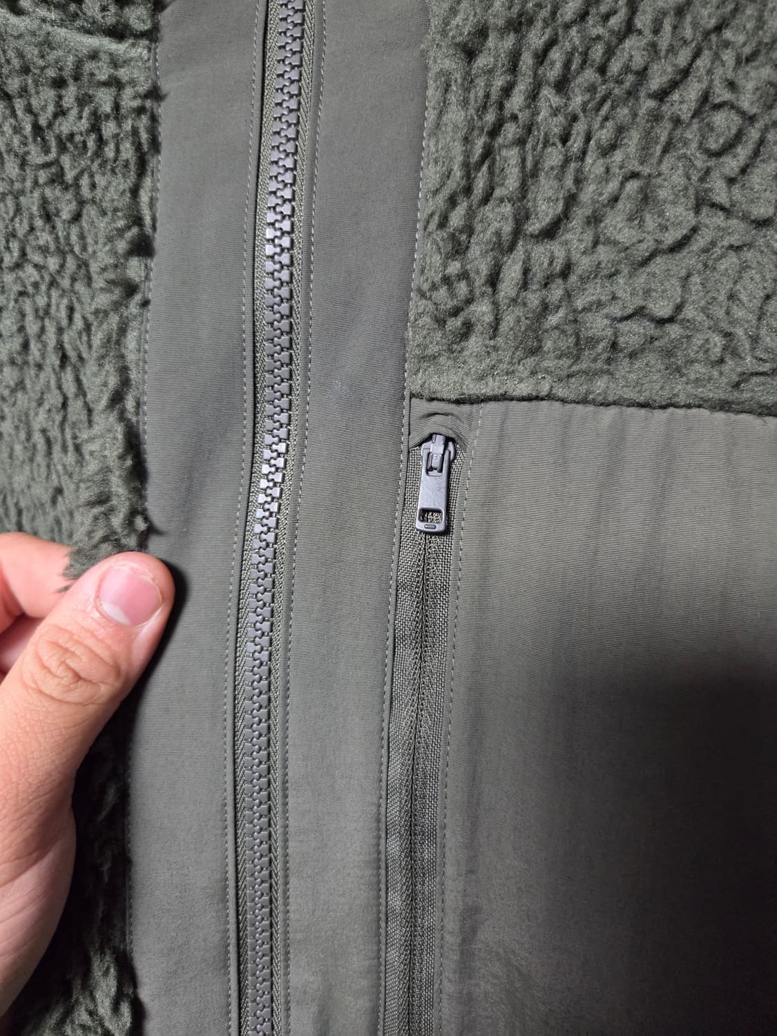 (4XL) 유니클로 화이트 마운티니어링 풀집 파카 상품이미지5