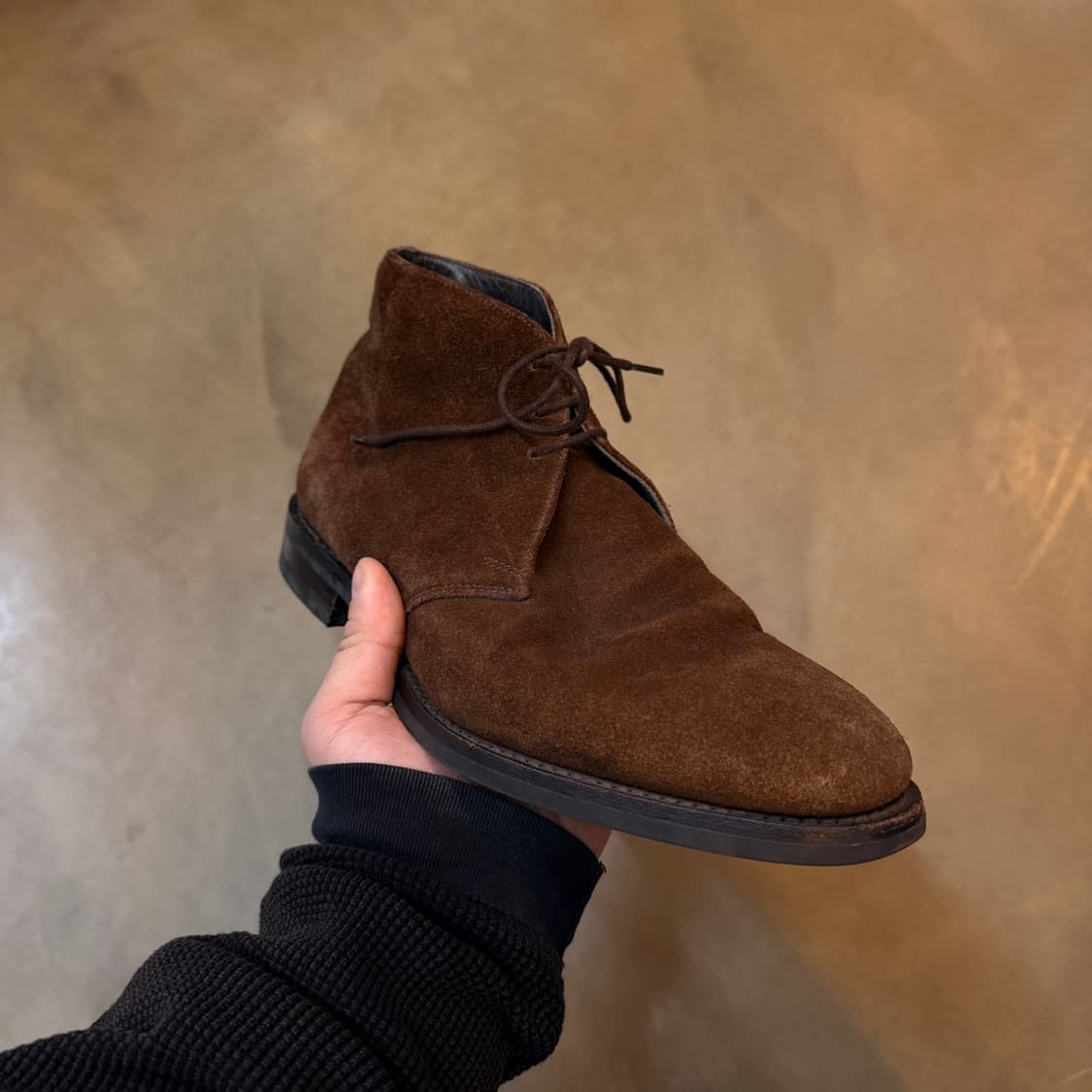 헤링슈 헤링슈즈 스웨이드 처카 부츠 UK8 270 상품이미지1