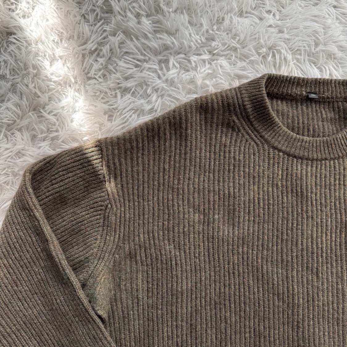 MUJI 일본빈티지 니트 무인양품 빈티지니트 무지 니트 보세니트 xl 상품이미지1