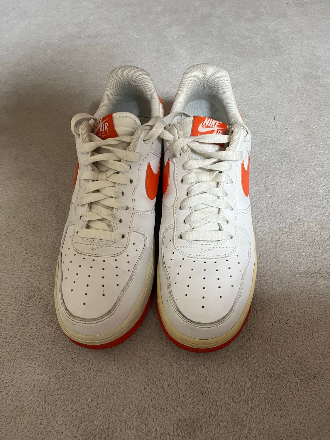 나이키 에어포스 team orange 260 상품이미지2