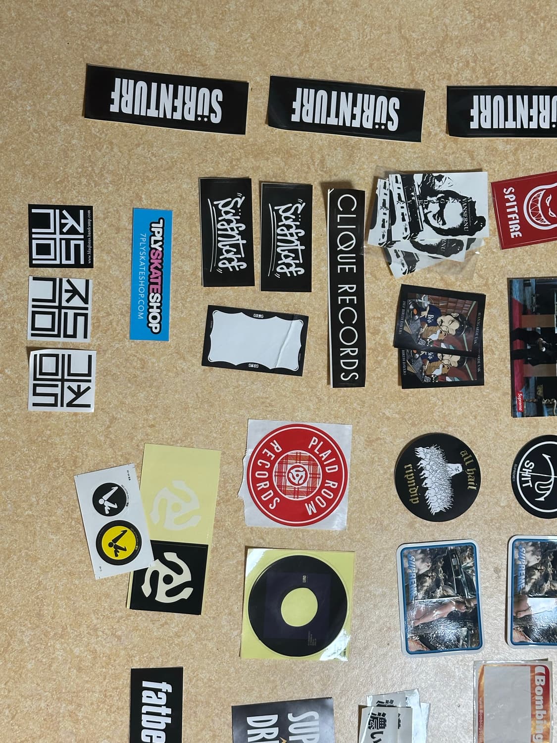 Supreme 등 스트릿브랜드 스티커 모음 상품이미지3