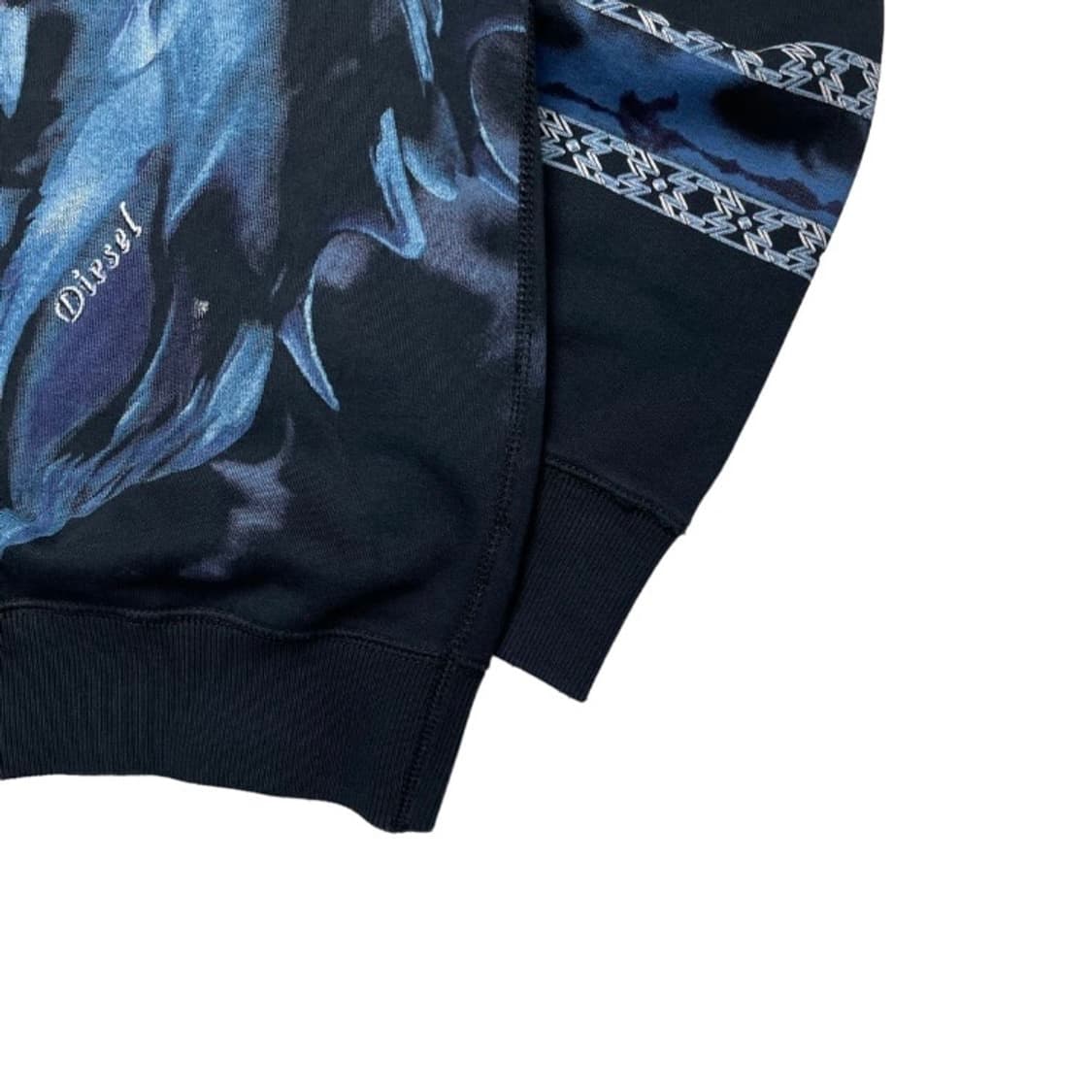 DIESEL 디젤 타이거 프린팅 스웻셔츠 상품이미지4