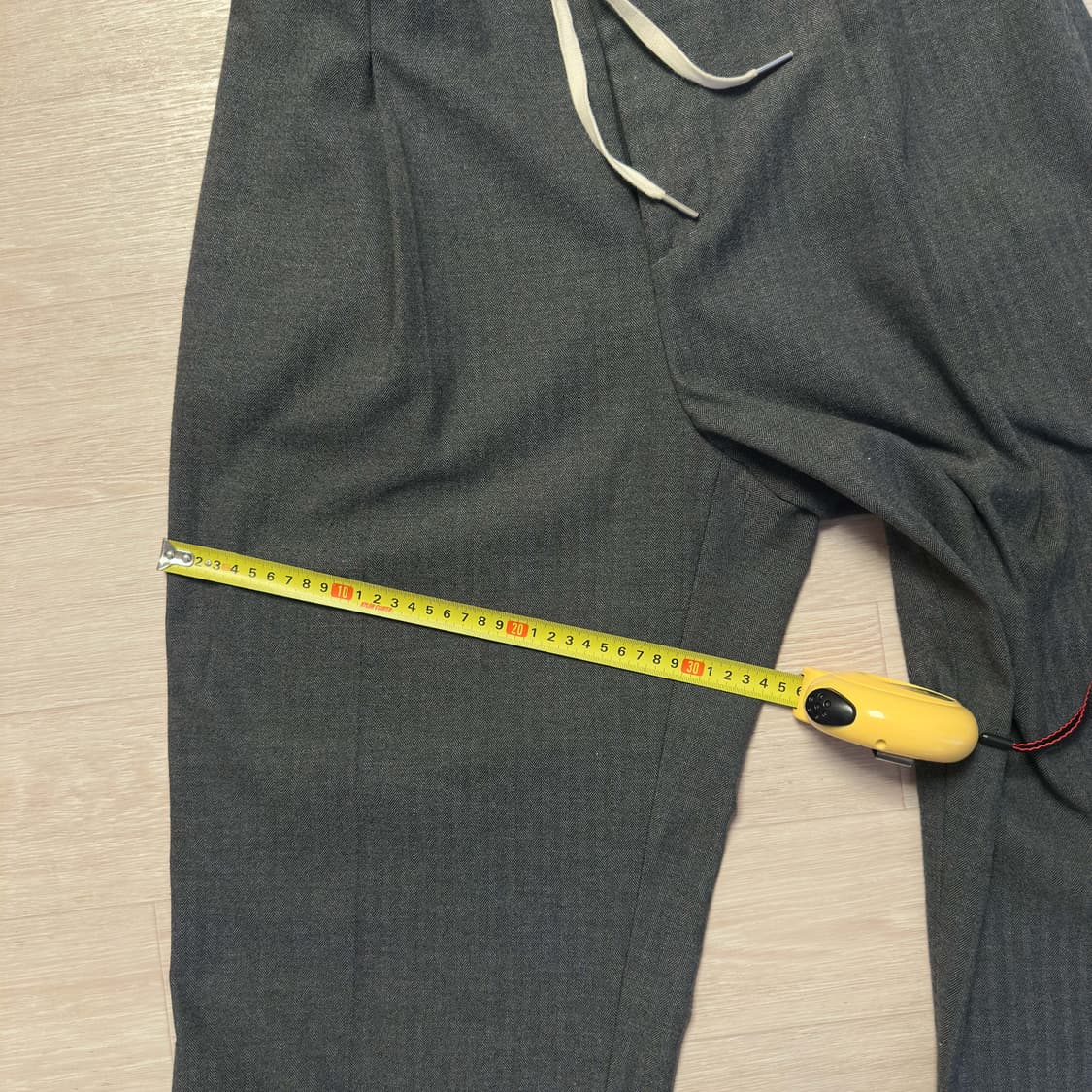 므스크(msk) 텍스트 사일런스 슬랙스 상품이미지4