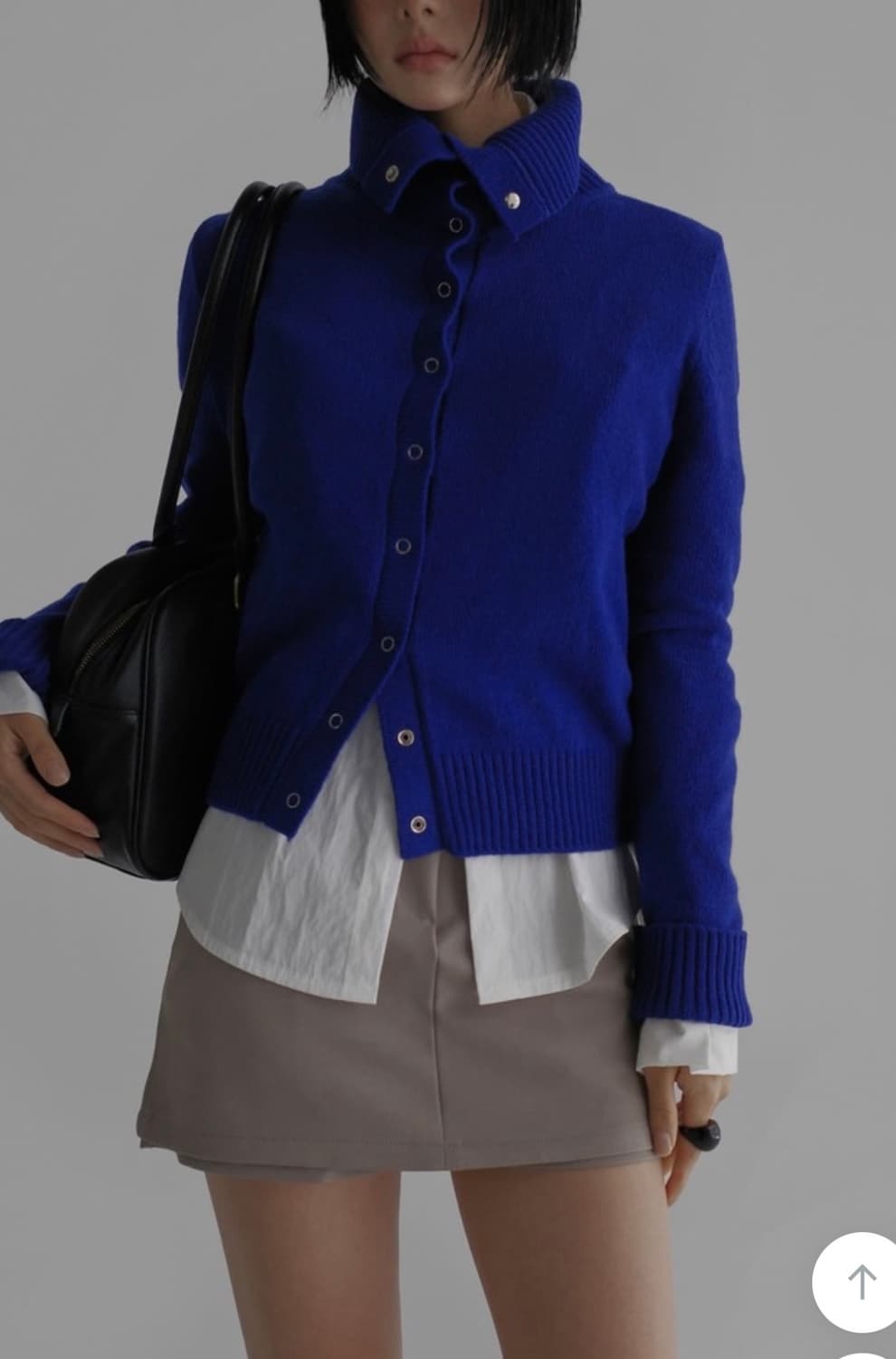 니트가디건 + 스커트 세트 상품이미지3