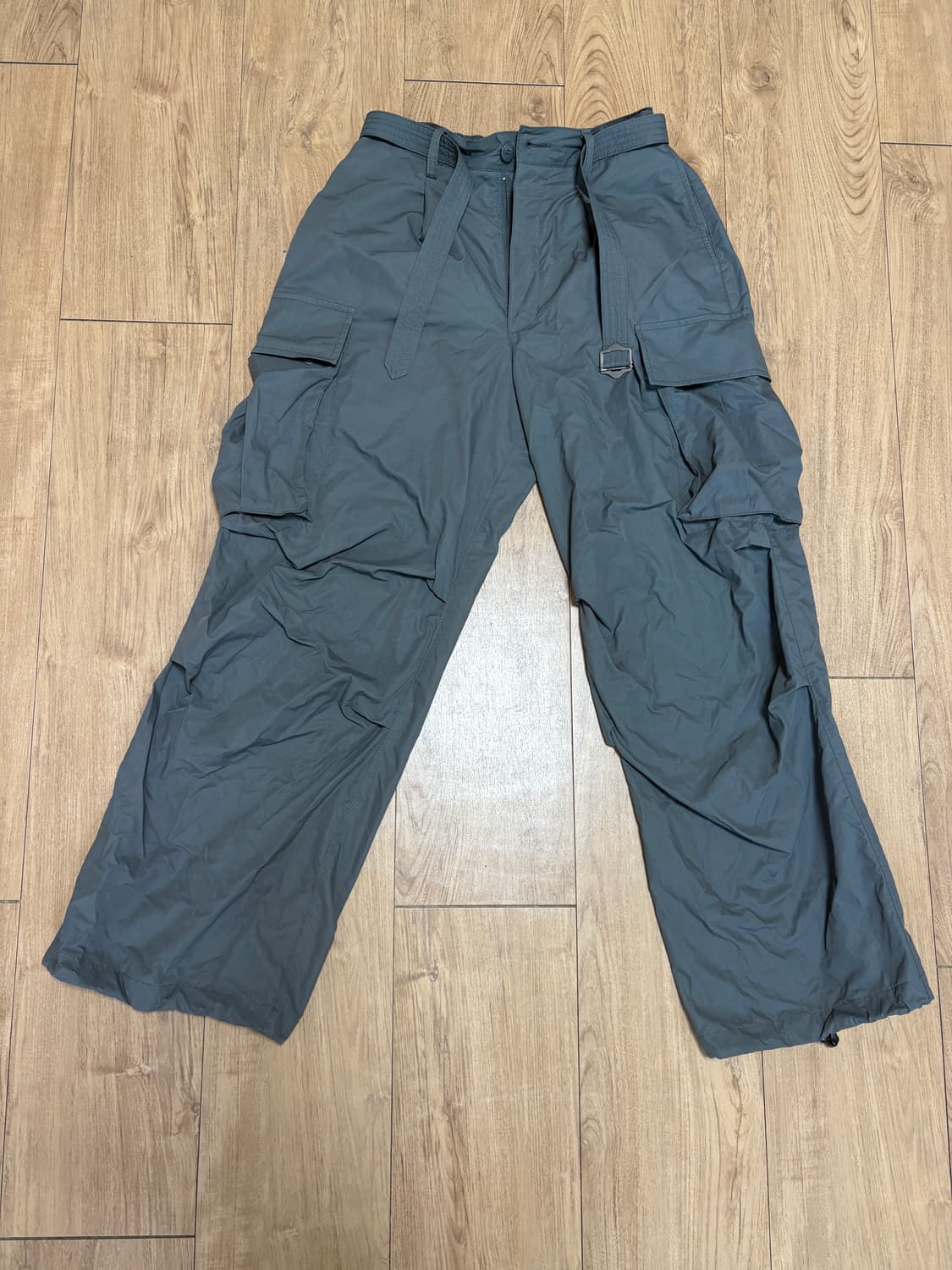 어나더오피스 벨티드 파라슈트 팬츠 상품이미지1