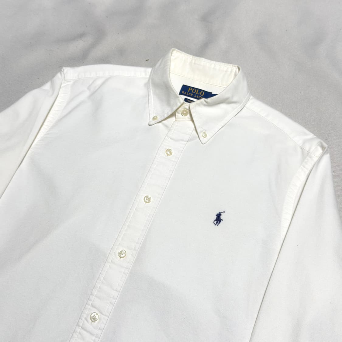 M 폴로랄프로렌 클래식핏 화이트 셔츠 상품이미지1