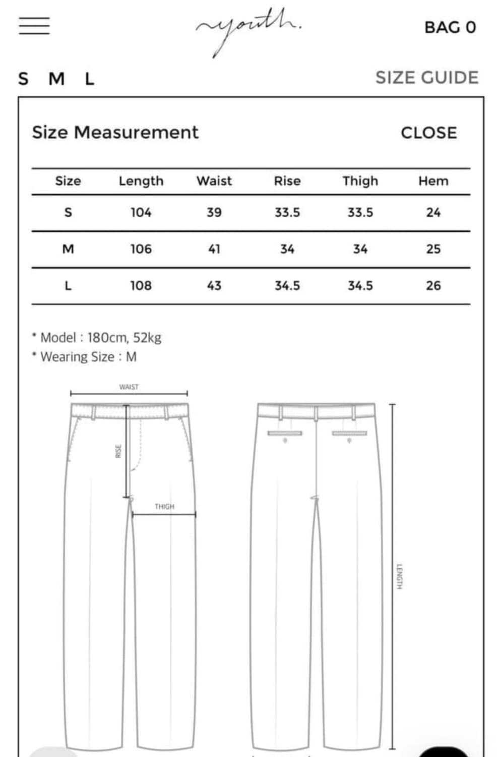 유스 와이드 데님 상품이미지6