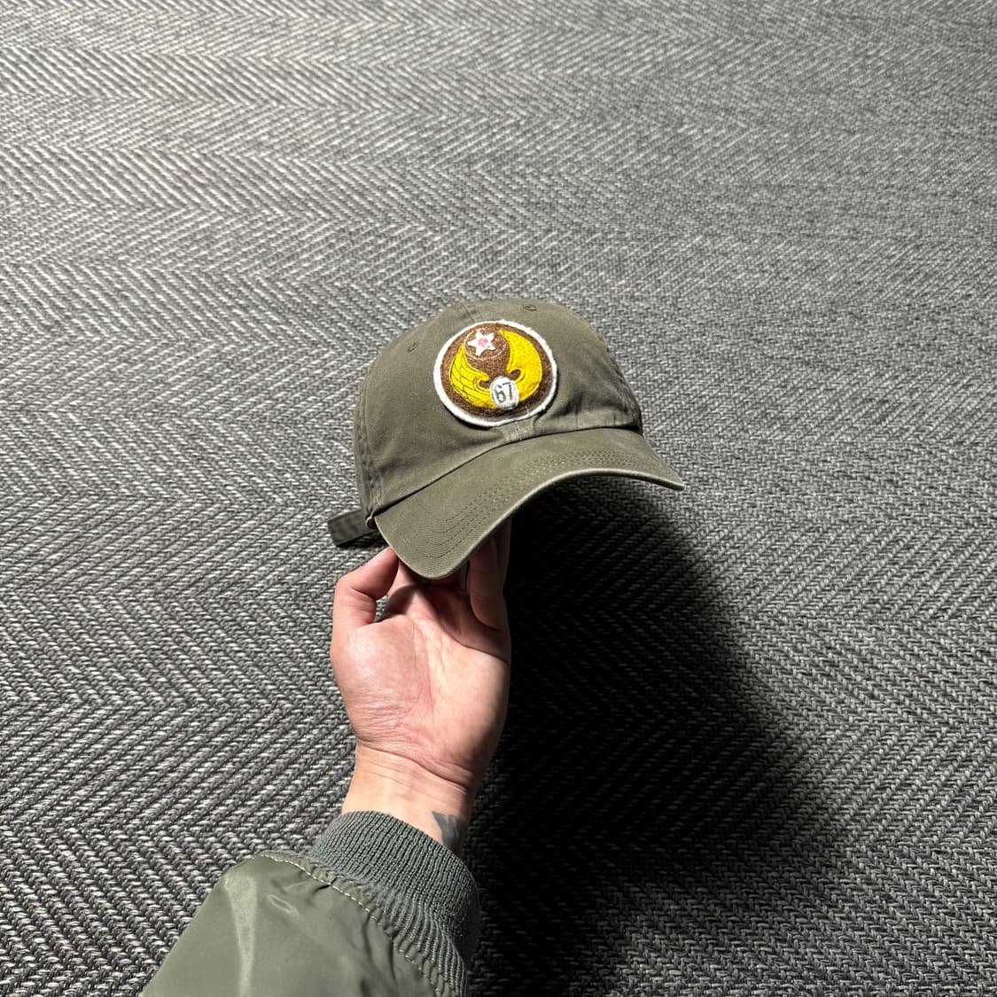 랄프로렌 폴로진스 67 윙 로고 패치 RRL 맛 볼캡 상품이미지1