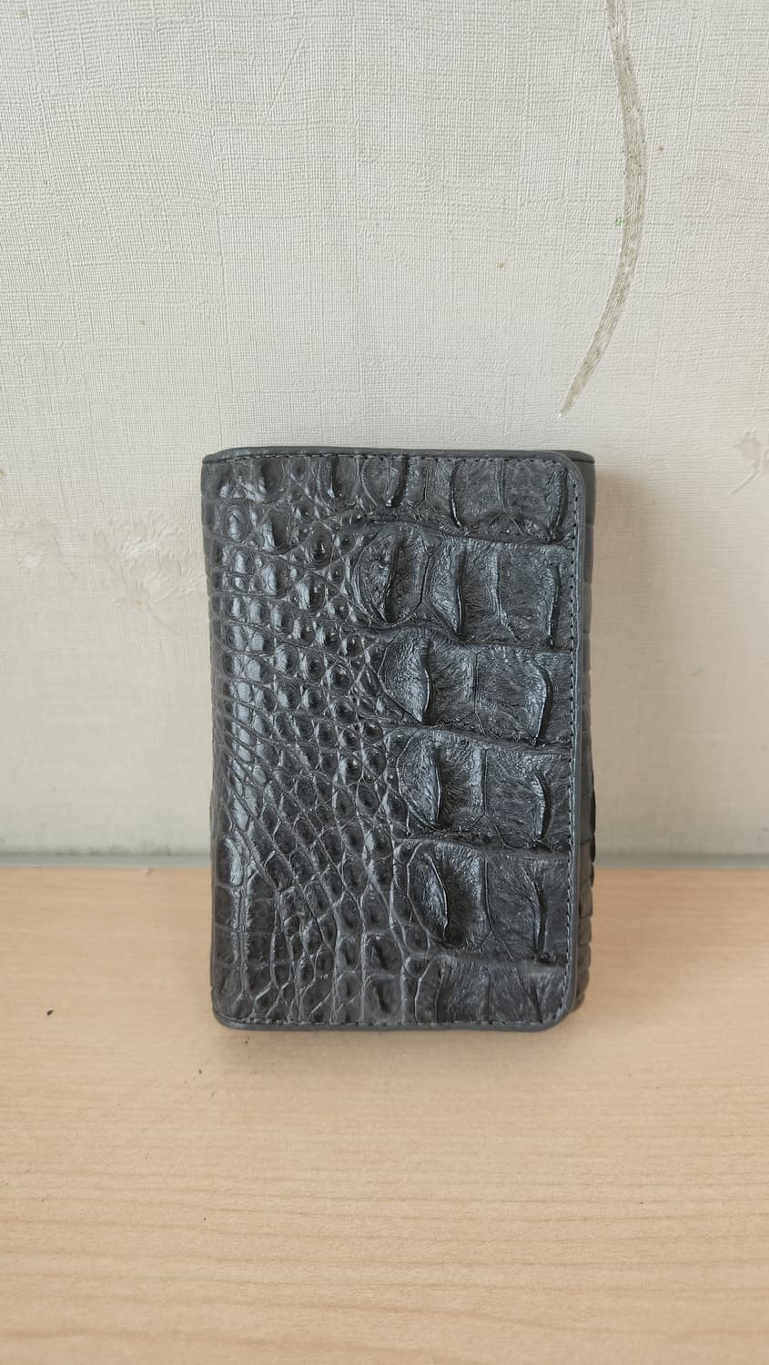 리얼 크로커다일 가죽 반지갑 상품이미지1