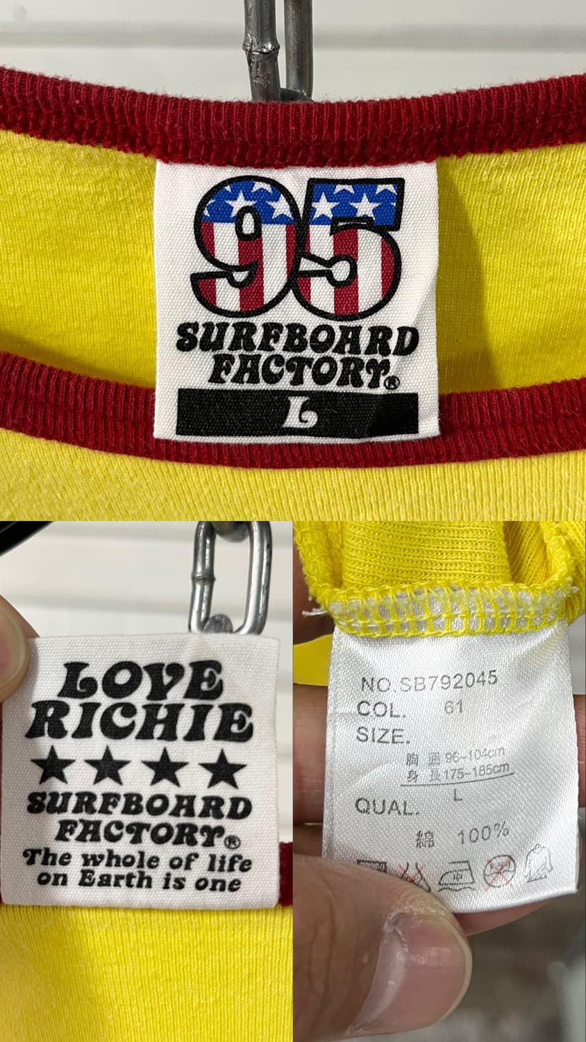 95 surfboard factory ringer tee 상품이미지7