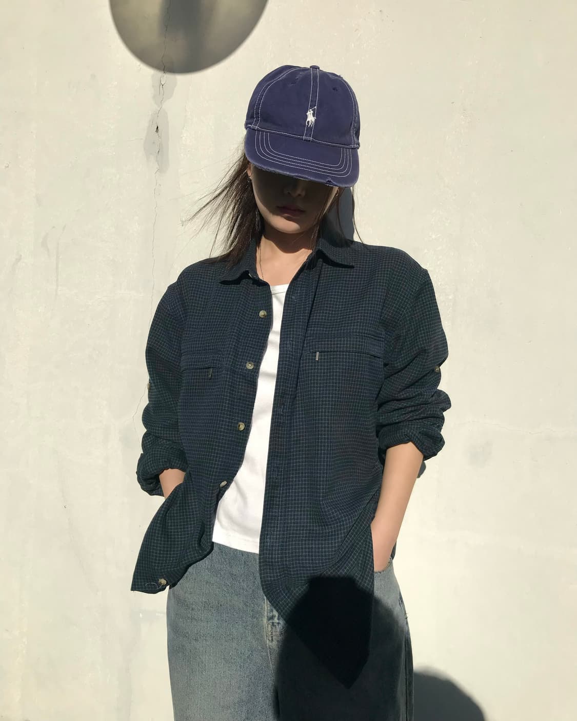 노스페이스 체크 플란넬 셔츠 상품이미지4