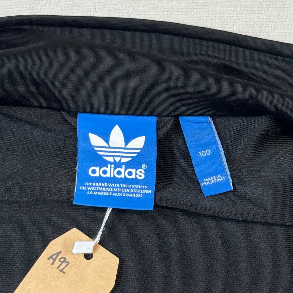 100) 아디다스 파이어버드 삼선 져지 트랙탑 집업 블랙 A92 상품이미지7