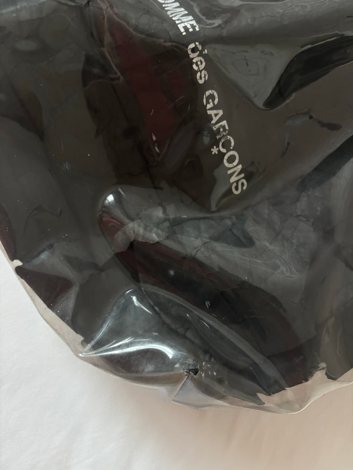 꼼데가르송 pvc 페이퍼 토트백 상품이미지6