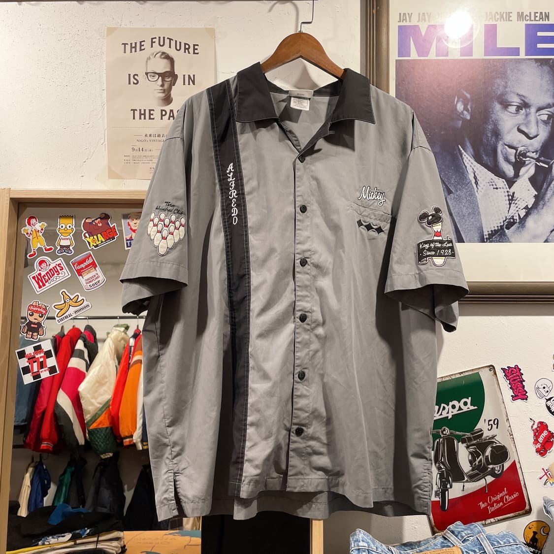 미키마우스 볼링셔츠 3XL 상품이미지2