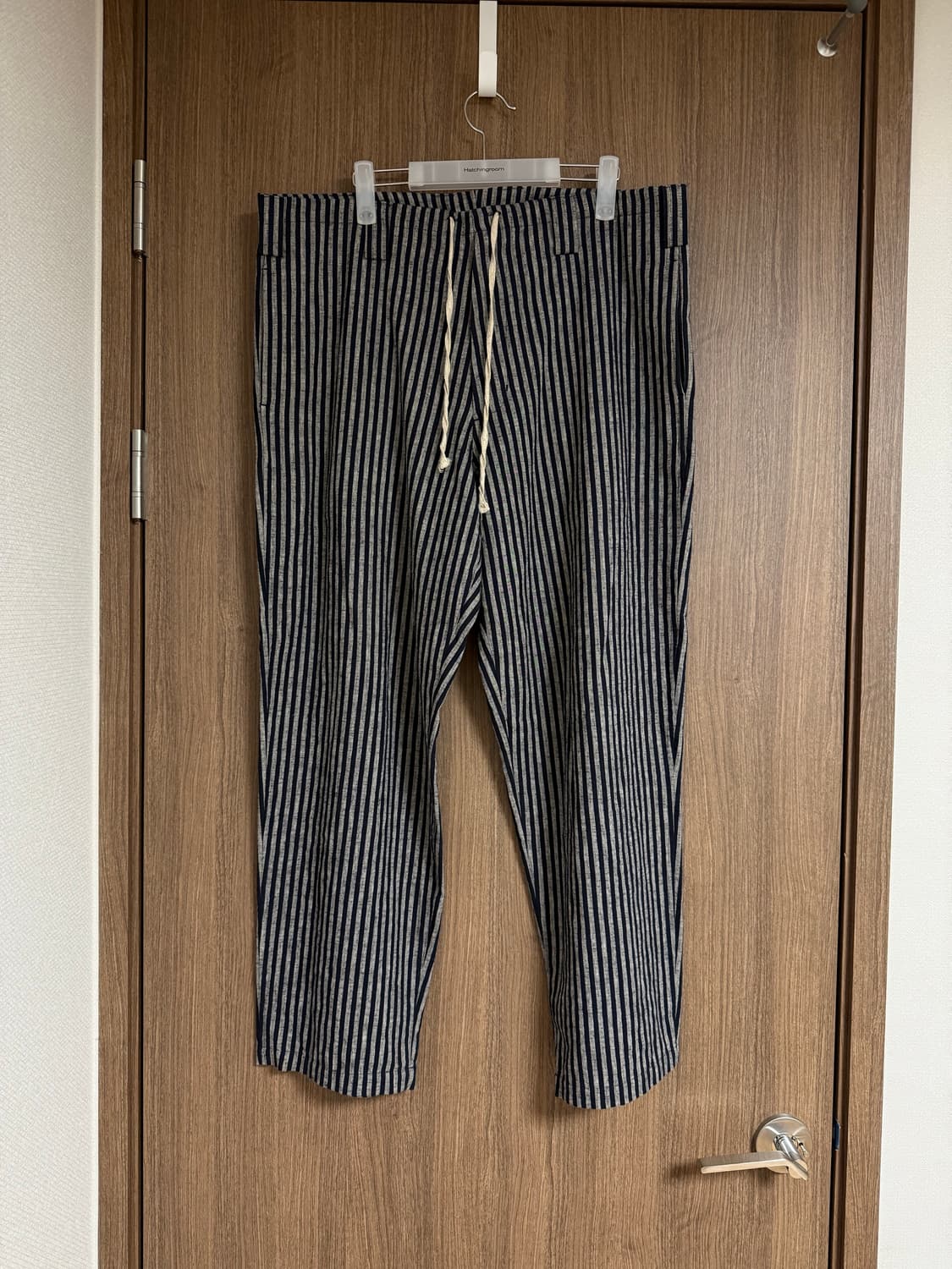 워드로브41 타이업 스트라이프 팬츠 type1 새상품 상품이미지2