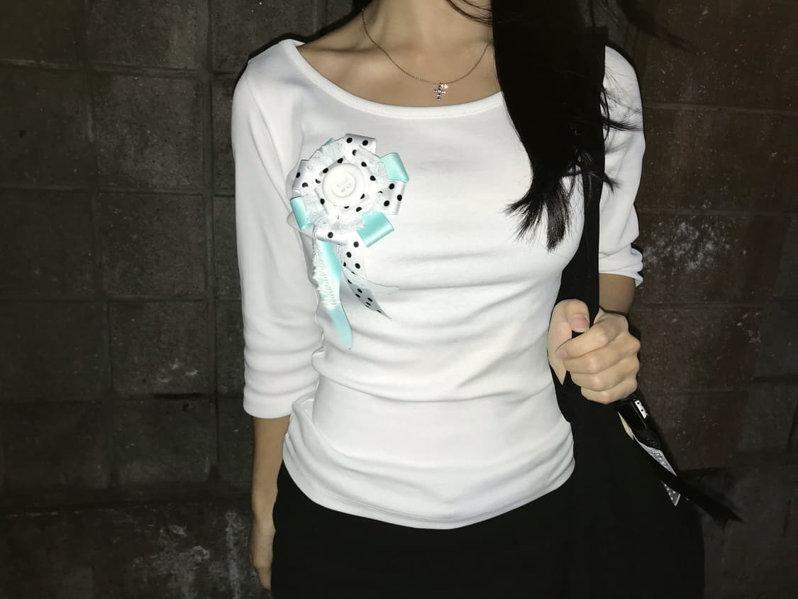 핸드메이드 로제트 착샷 상품이미지2