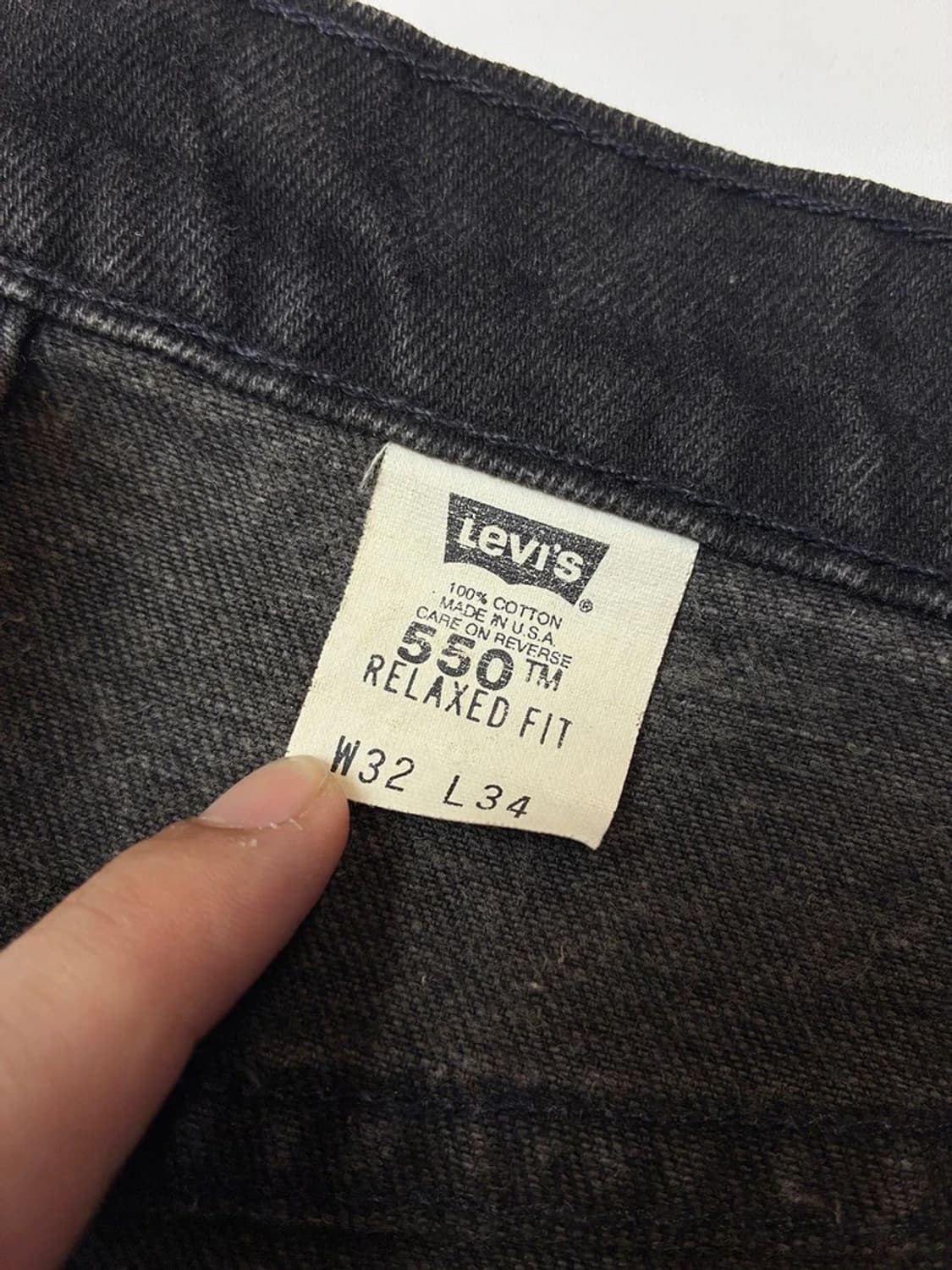 리바이스 90s 550 오렌지탭 USA 데님 팬츠 PN4915 상품이미지8