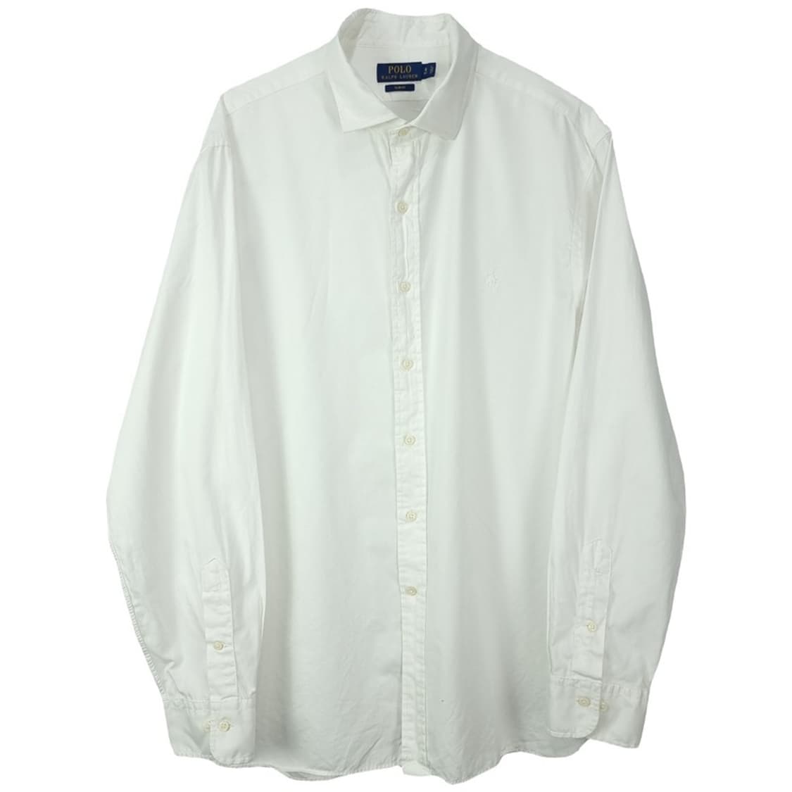 [폴로 랄프로렌] 화이트 포니 로고 자수 셔츠 M20228 상품이미지2